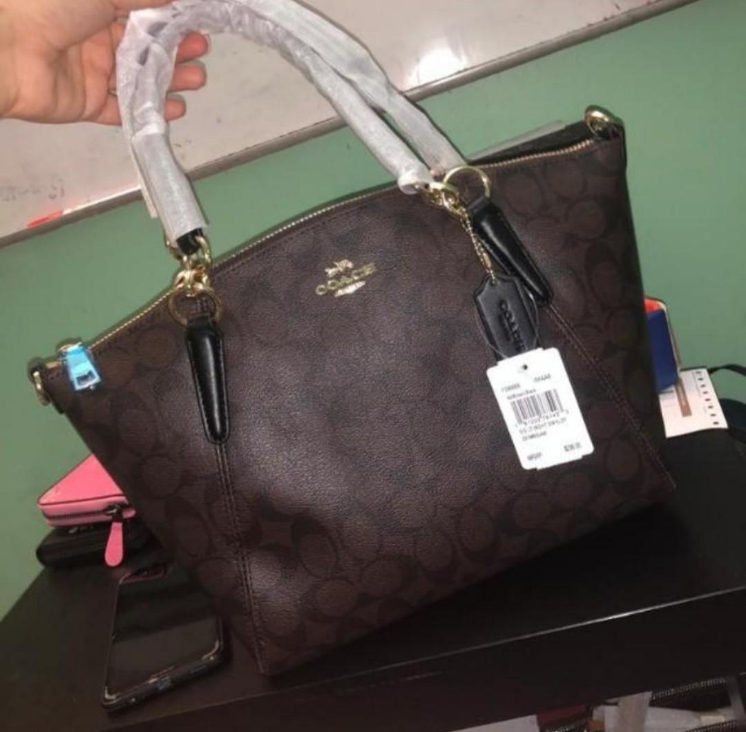 COACH SMALL KELSEY SATCHEL IN SIGNATURE CANVAS F28989 Women s