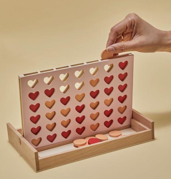 Connect Four Typo Line Em Up Classic Game Toys Games Board