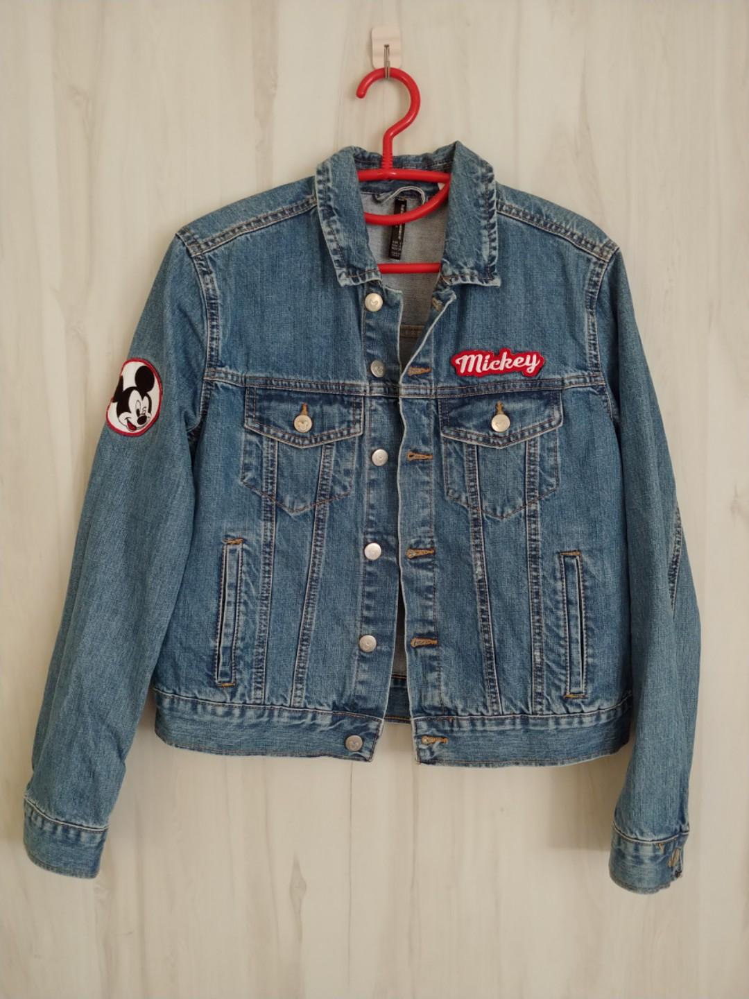 zara disney denim jacket