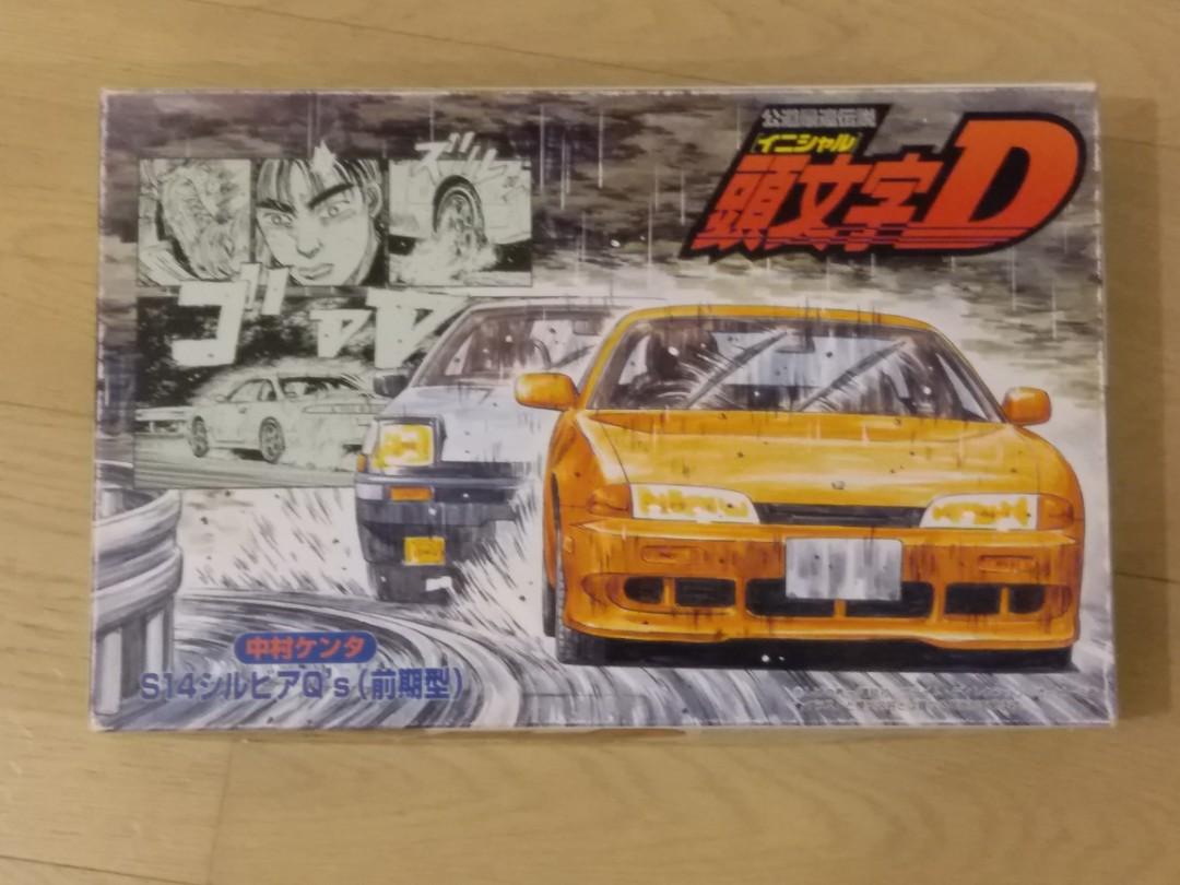 頭文字d 日產s14 Silvia 前期型 中村健太 1 24 玩具 遊戲類 玩具 Carousell