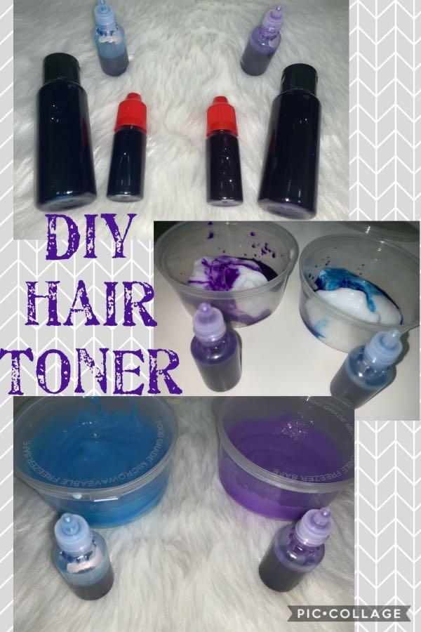 Diy Hair Toner Blue Or Purple On Carousell
