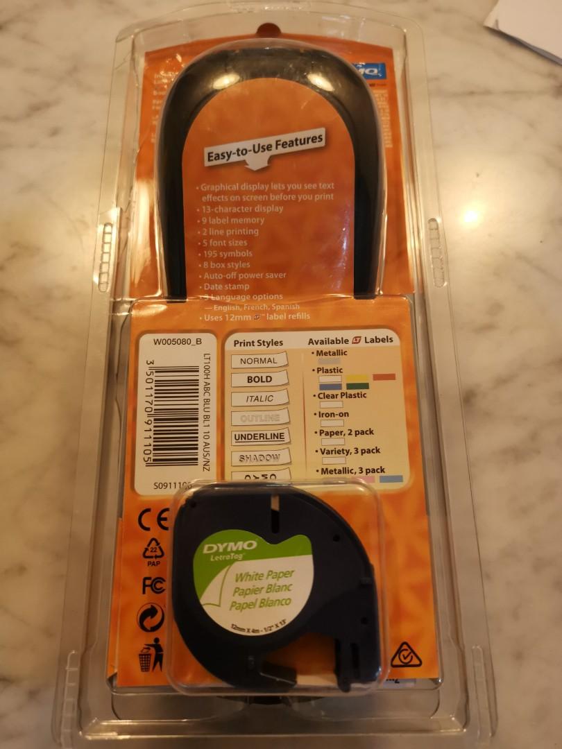 DYMO Label Maker, Hobbies & Toys, Stationery & Craft, Craft Supplies