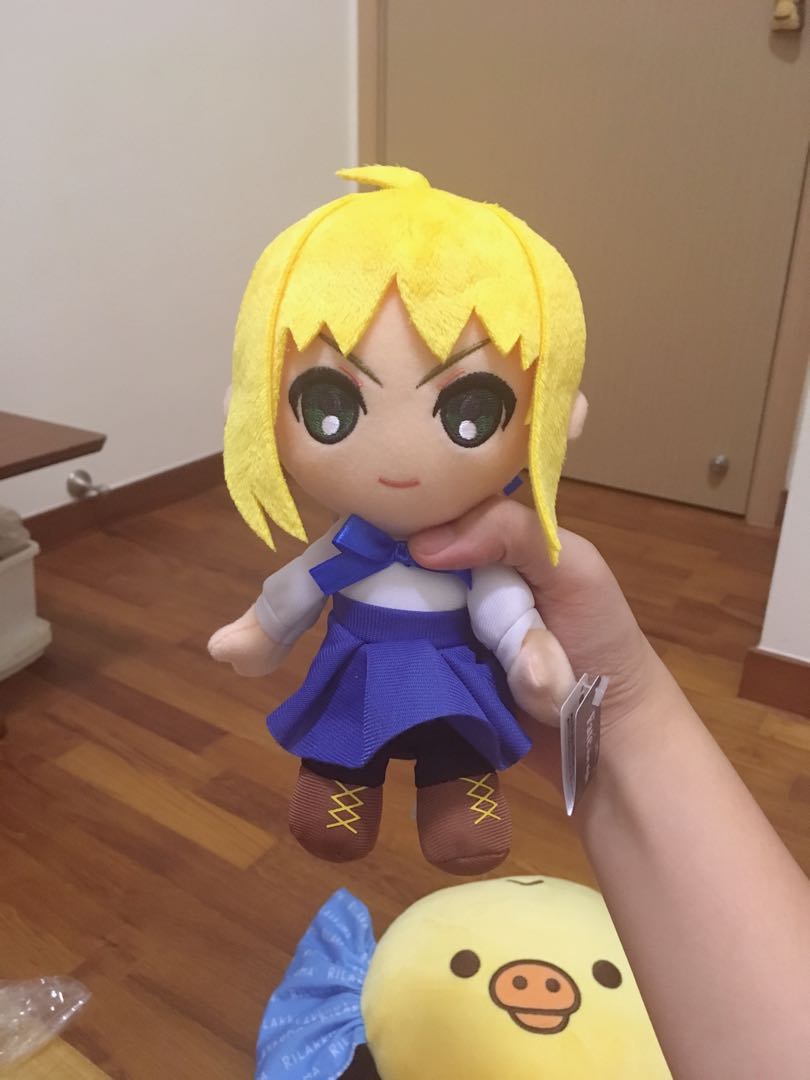 Fate stay night plush 2025