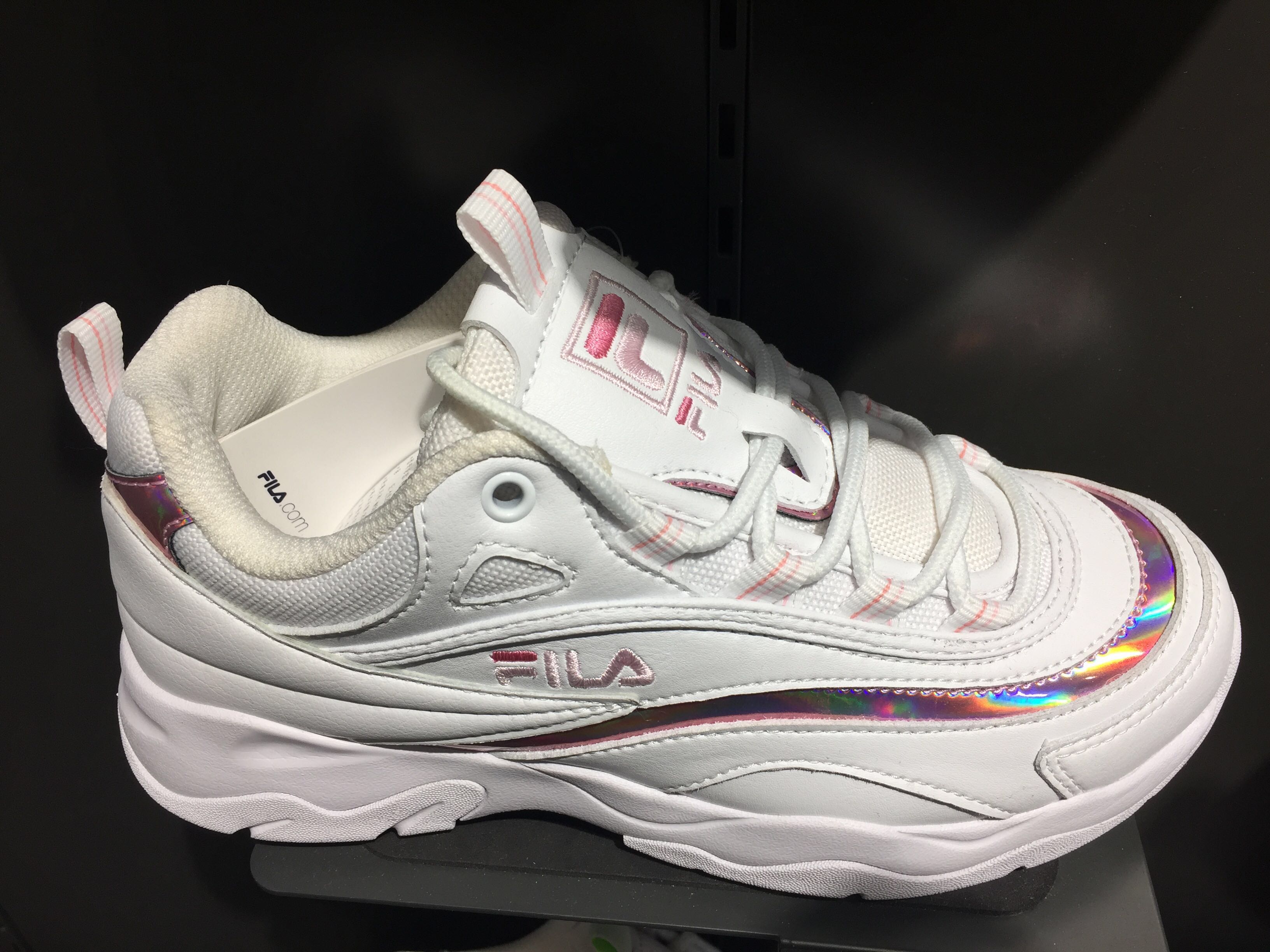 fila ray pink prism