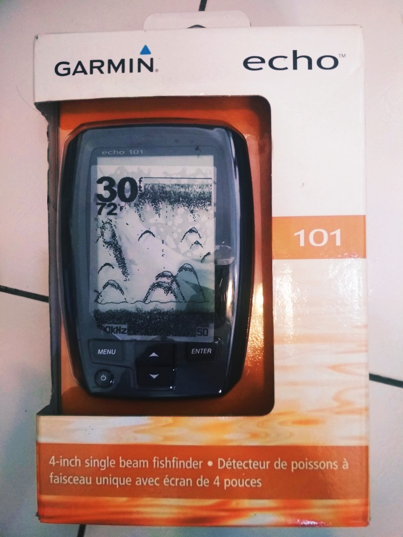 Garmin Echo 101 Fishfinder, Health & Nutrition, Health Monitors
