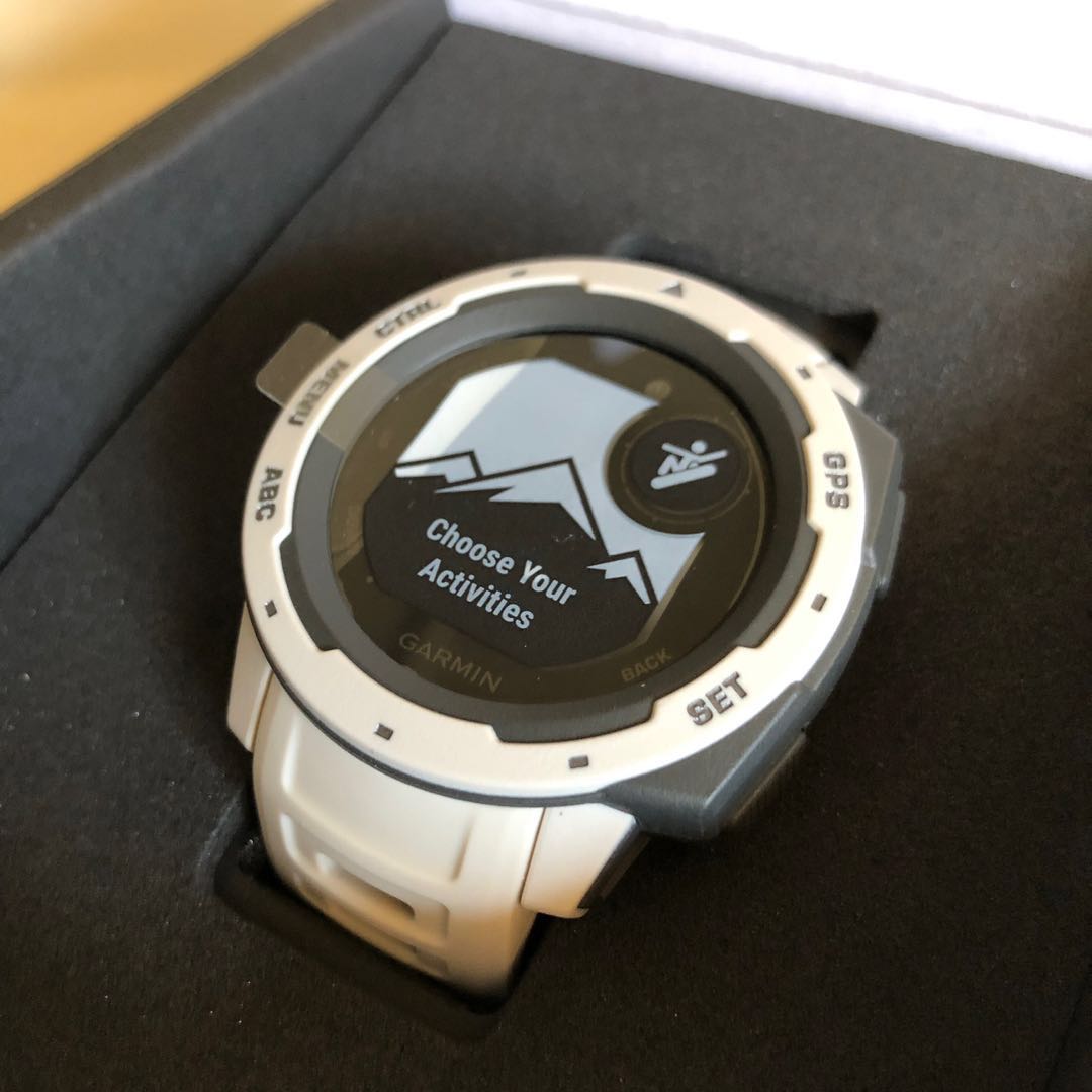 Garmin Instinct Tundra gray Luxury Watches on Carousell