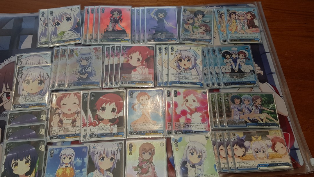 Gochuumon Weiss Schwarz Deck Toys Games Board Games Cards On Carousell