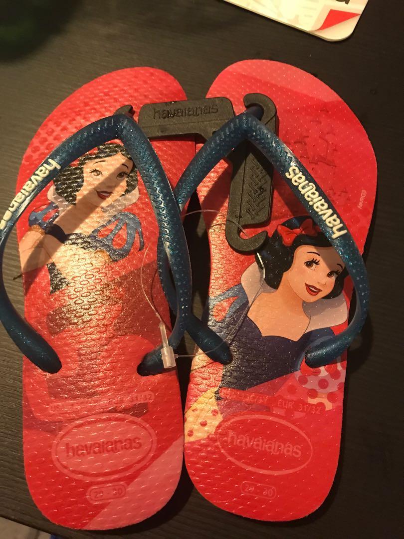 Havaianas Sandals slippers Disney Snow 