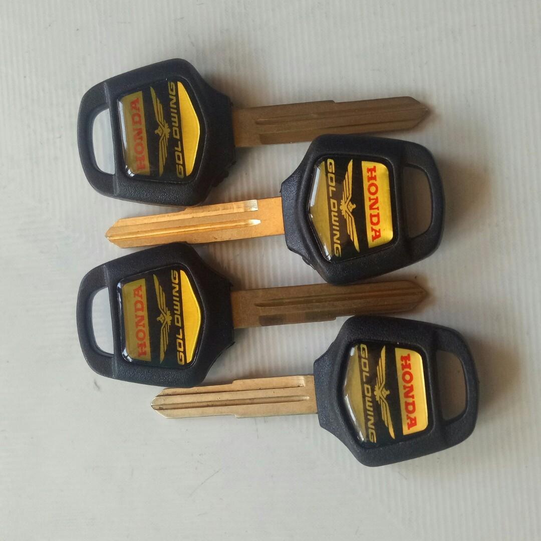 Motorcycle Blank Key Blank For Honda Various Models Goldwing - Profile