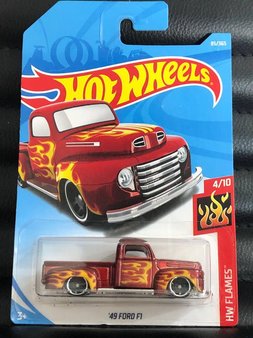 '49 Ford F1 #85 NG Limited FACTORY SET 2018 Hot Wheels RED 