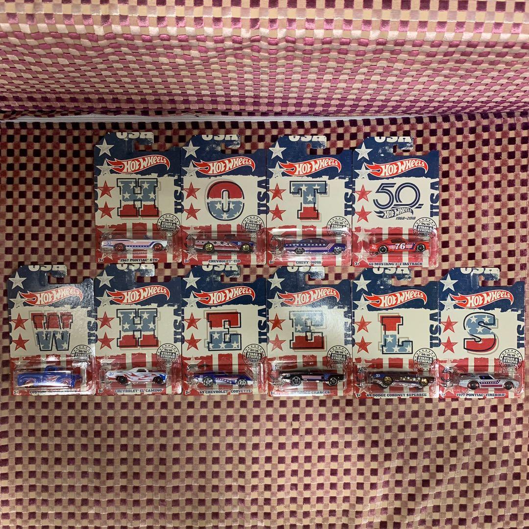 hot wheels 50th anniversary stars and stripes