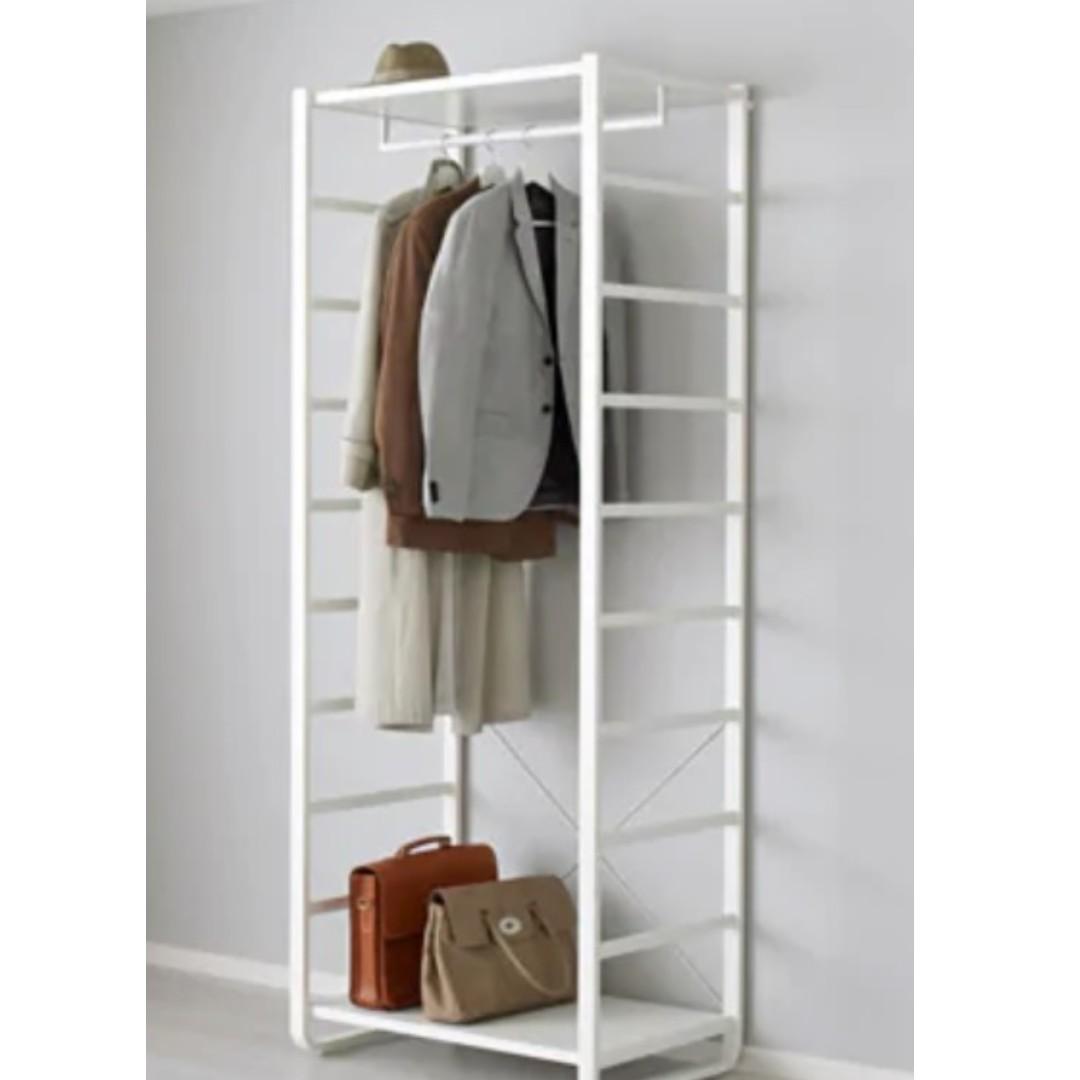 Ikea Elvarli Storage System Open Wardrobe Furniture Shelves Drawers On Carousell