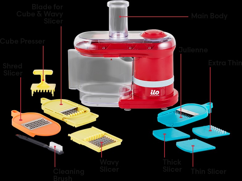 iLo Automatic 8-in-1 Slicer, TV & Home Appliances, Kitchen Appliances ...