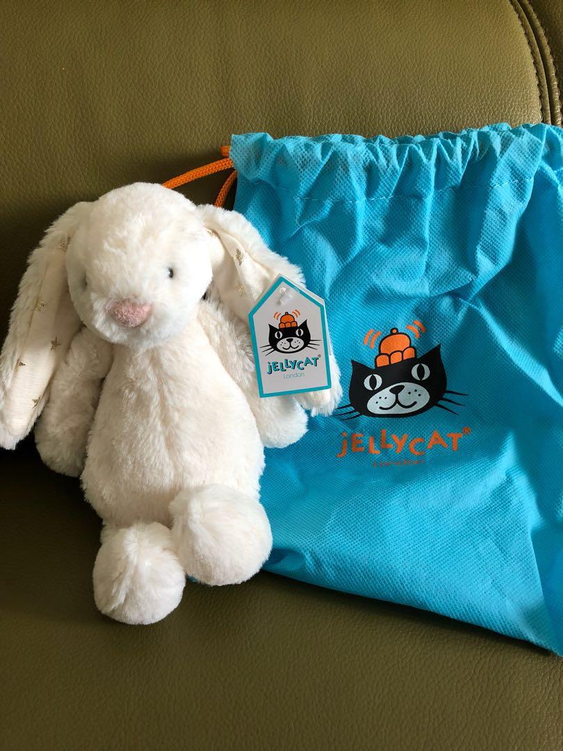 Jellycat rabbit mini 18cm, Hobbies & Toys, Toys & Games on Carousell