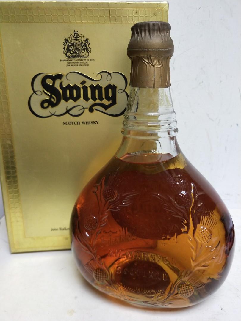 Johnnie Walker Swing Scotch Whisky 尊尼獲加搖擺60年代750ml, 嘢食