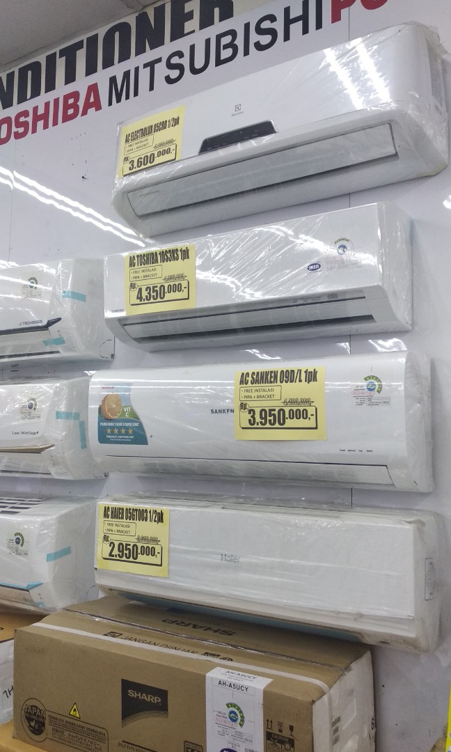 Kredit AC Bisa Dp 199rb, Tanpa Kartu Kredit