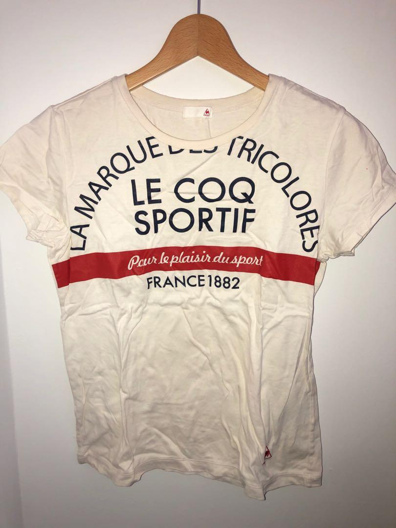 tee shirt le coq sportif vintage