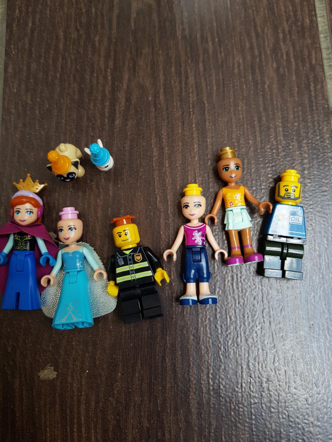 frozen lego minifigures