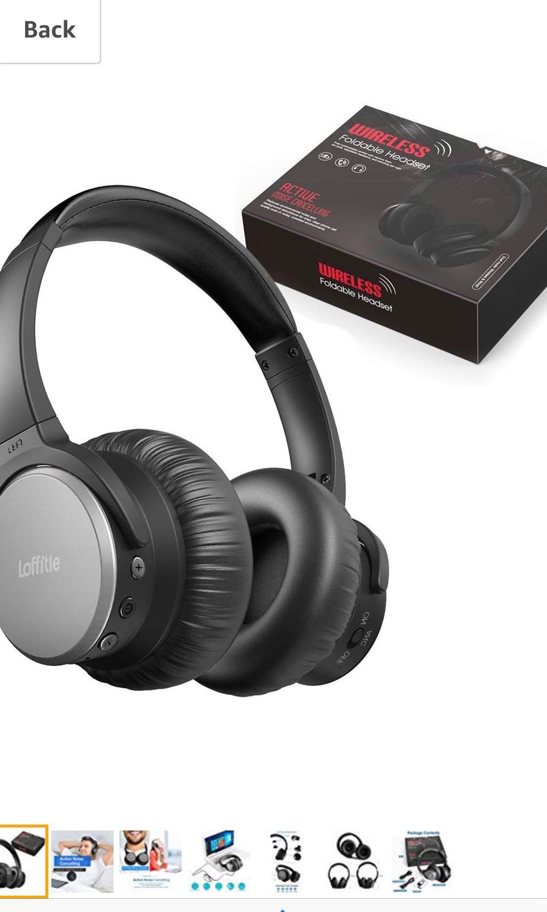 over the ear headphones wireless with mic