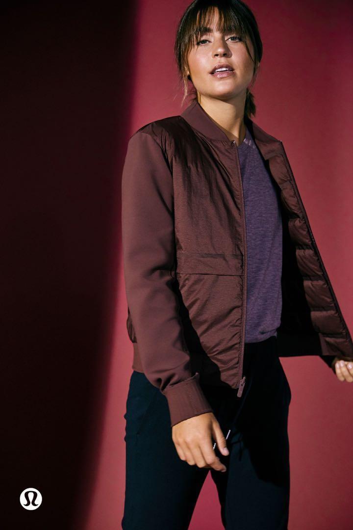 Lululemon Down and Around bomber