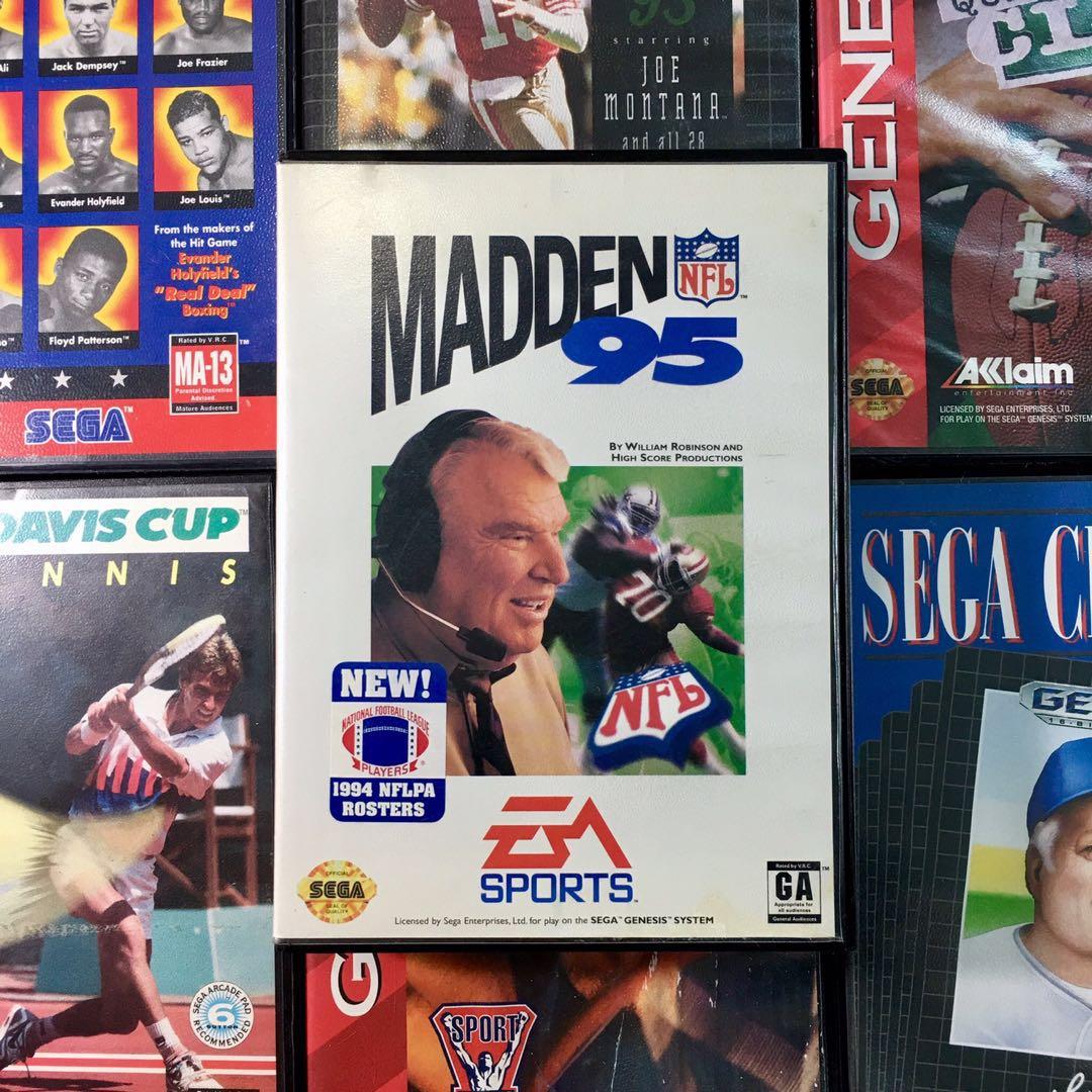 Madden NFL '95, Video Gaming, Video Games, PlayStation on Carousell