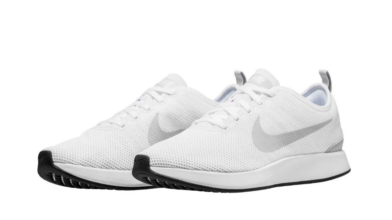 White nike dualtone top racer