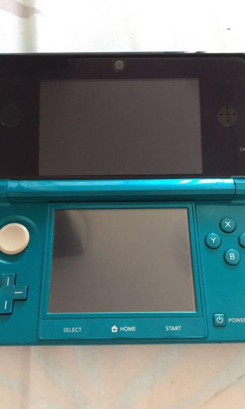 Nintendo 3ds Aqua Blue Toys Games Video Gaming Consoles On