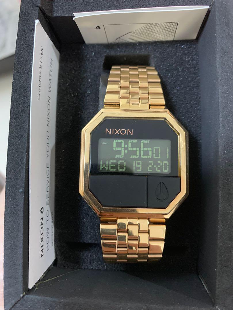 Nixon re run rose gold cheap