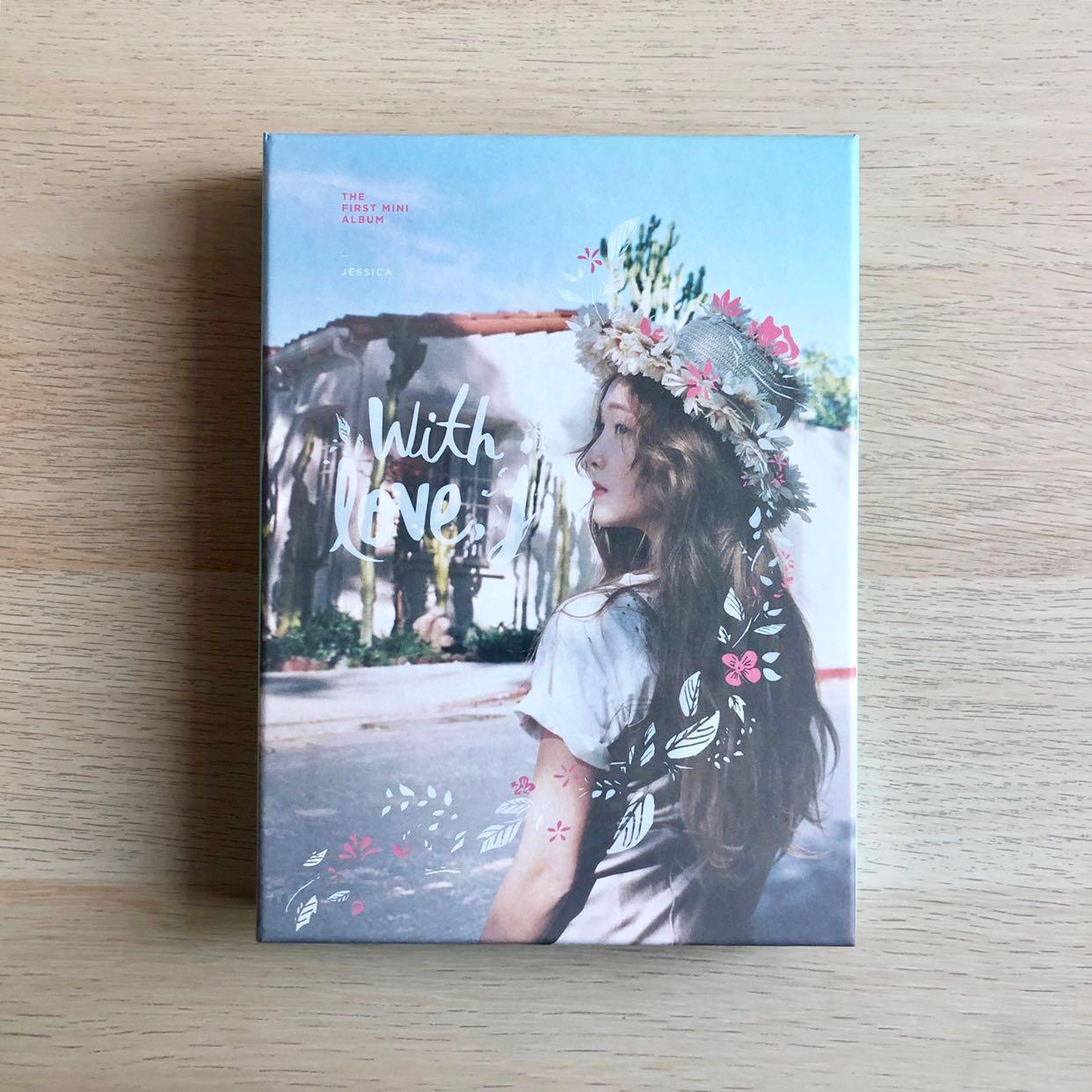 Official Jessica Jung With Love J Withlovej The First Mini Album