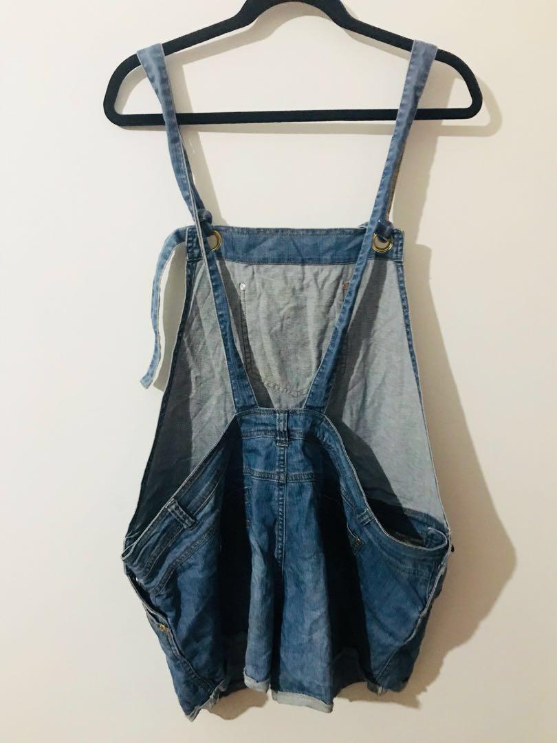 denim dungarees size 20
