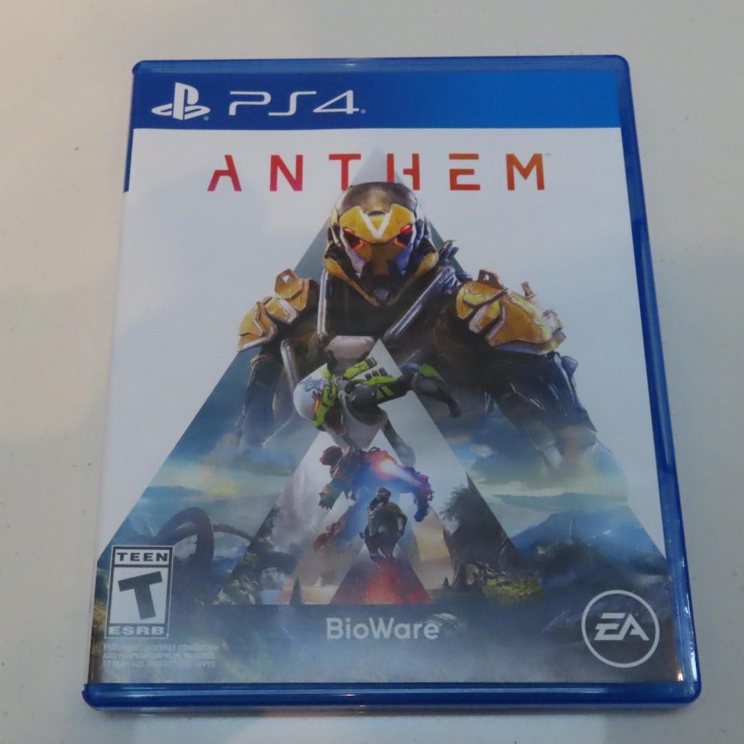 Ps4 Anthem Perfect Condition Bioware Ea Playstation 4 Game Sale Or Trade Video Gaming Video Games Playstation On Carousell