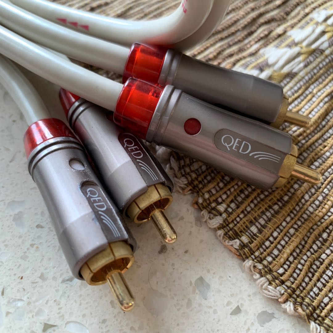 QED Performance Audio 2 RCA Cable (pair), Audio, Other Audio Equipment ...