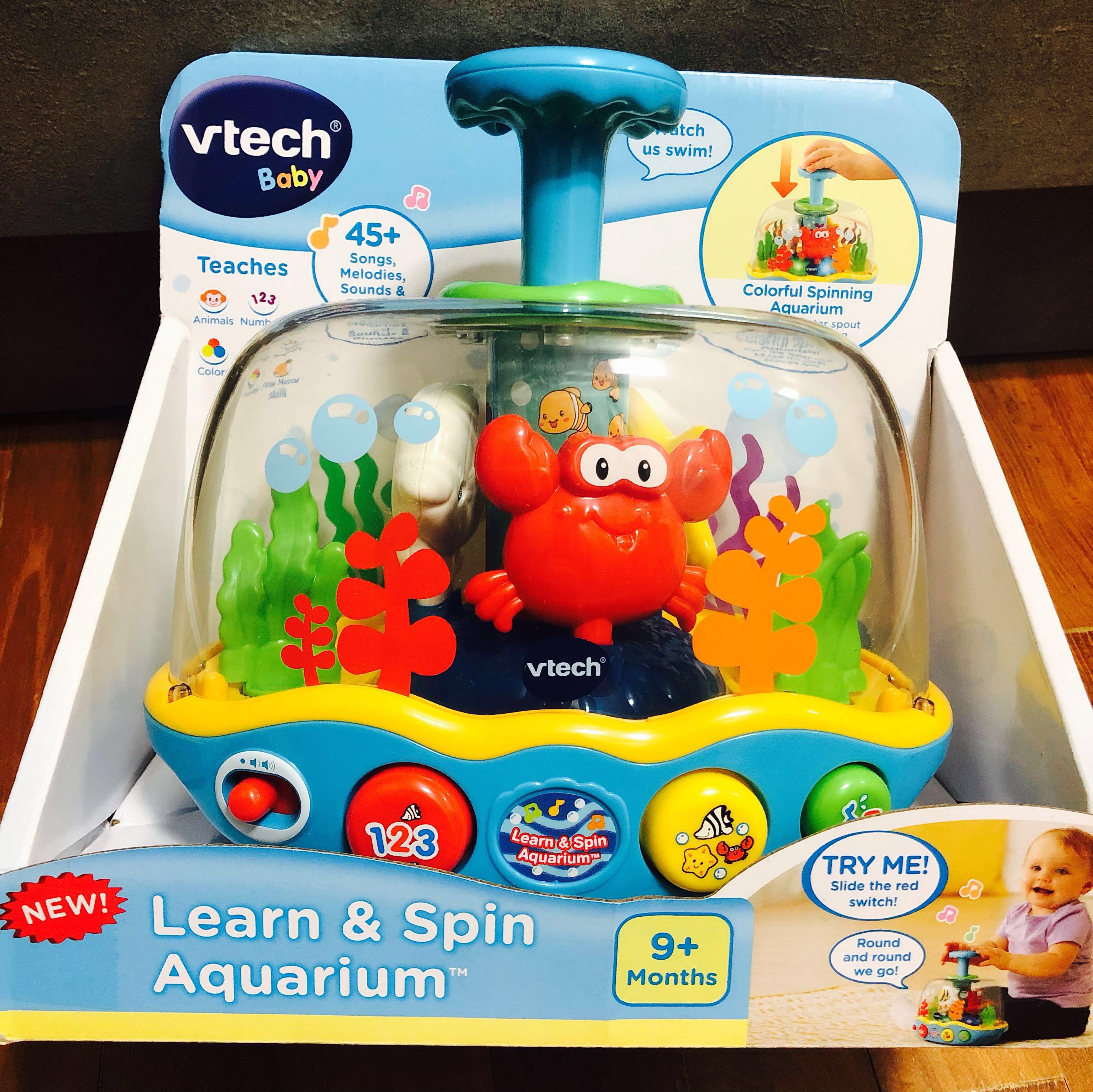 vtech learn and spin aquarium