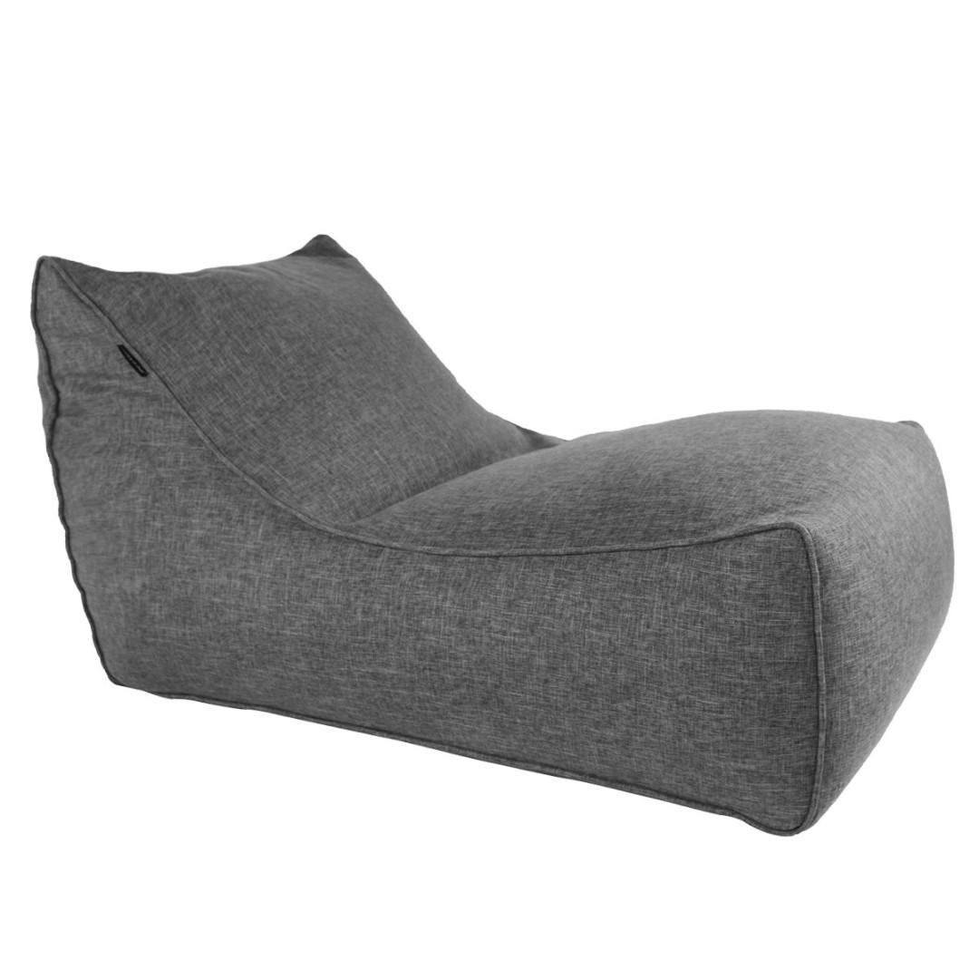 Ritchie Bean Bag Sofa in Grey, Furniture & Home Living, Furniture