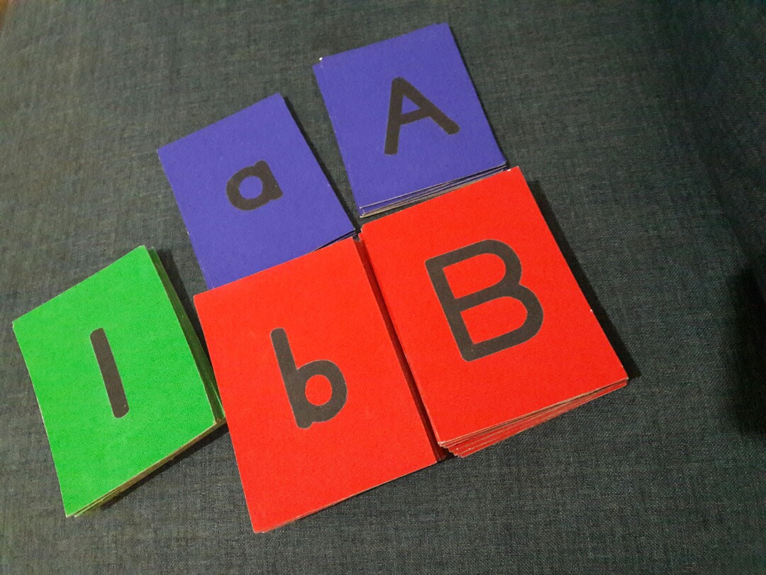 Sandpaper Letters & Numbers, Bayi & Anak, Mainan & Baby Walker di Carousell