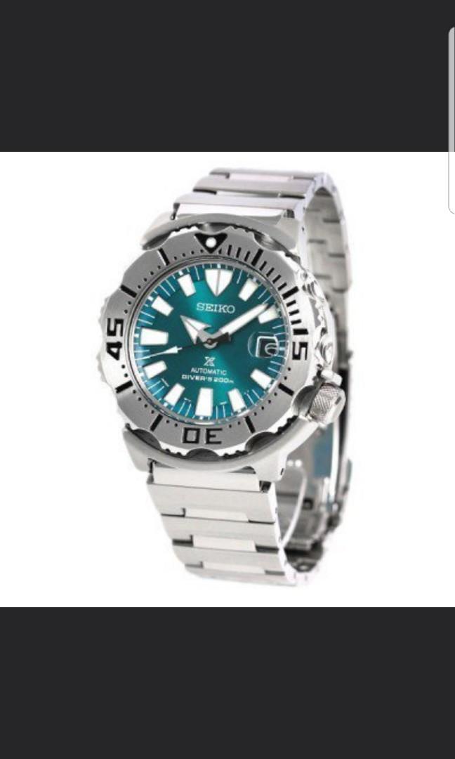 Seiko Jade Monster SZSC005 Men s Fashion Watches Accessories Watches on Carousell