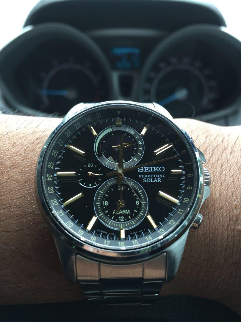 seiko perpetual solar