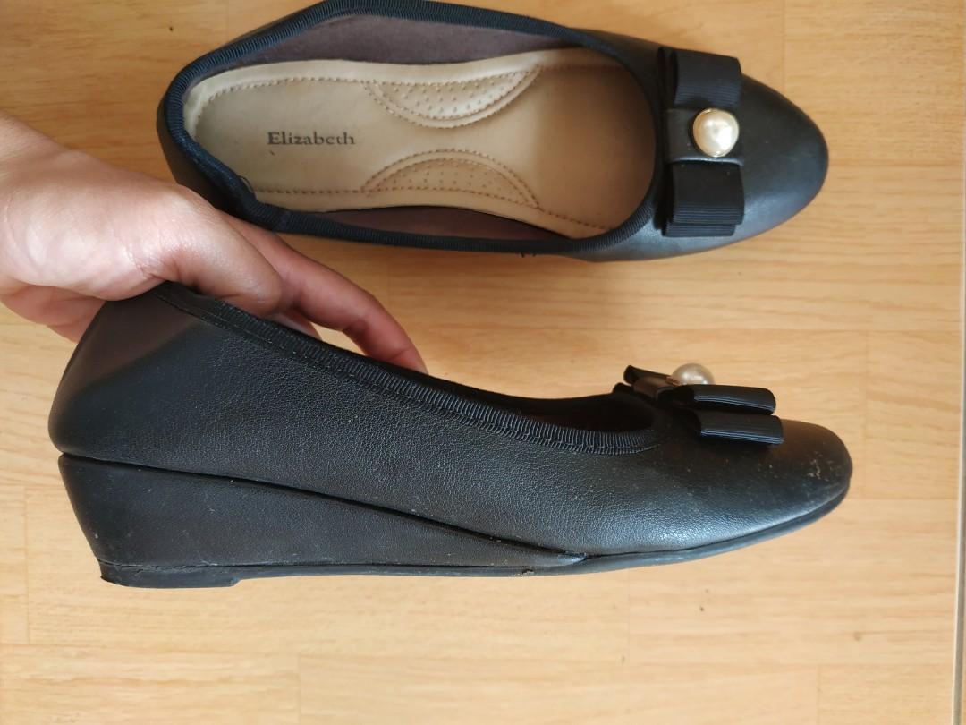 Sepatu Pantofel Elizabeth Hitam Black Fesyen Wanita Sepatu Di Carousell