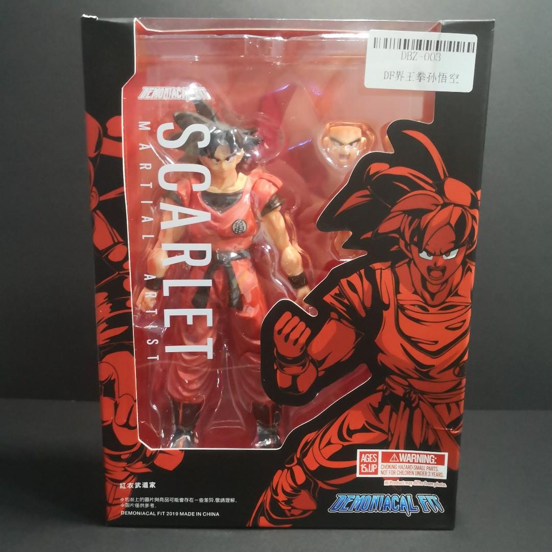 New acquisition of Demoniacal Fit's Scarlet Martial Artist Goku! And since  the freed up a base Goku body, Super Saiyan Gohan joins the fight against  Broly! : r/SHFiguarts