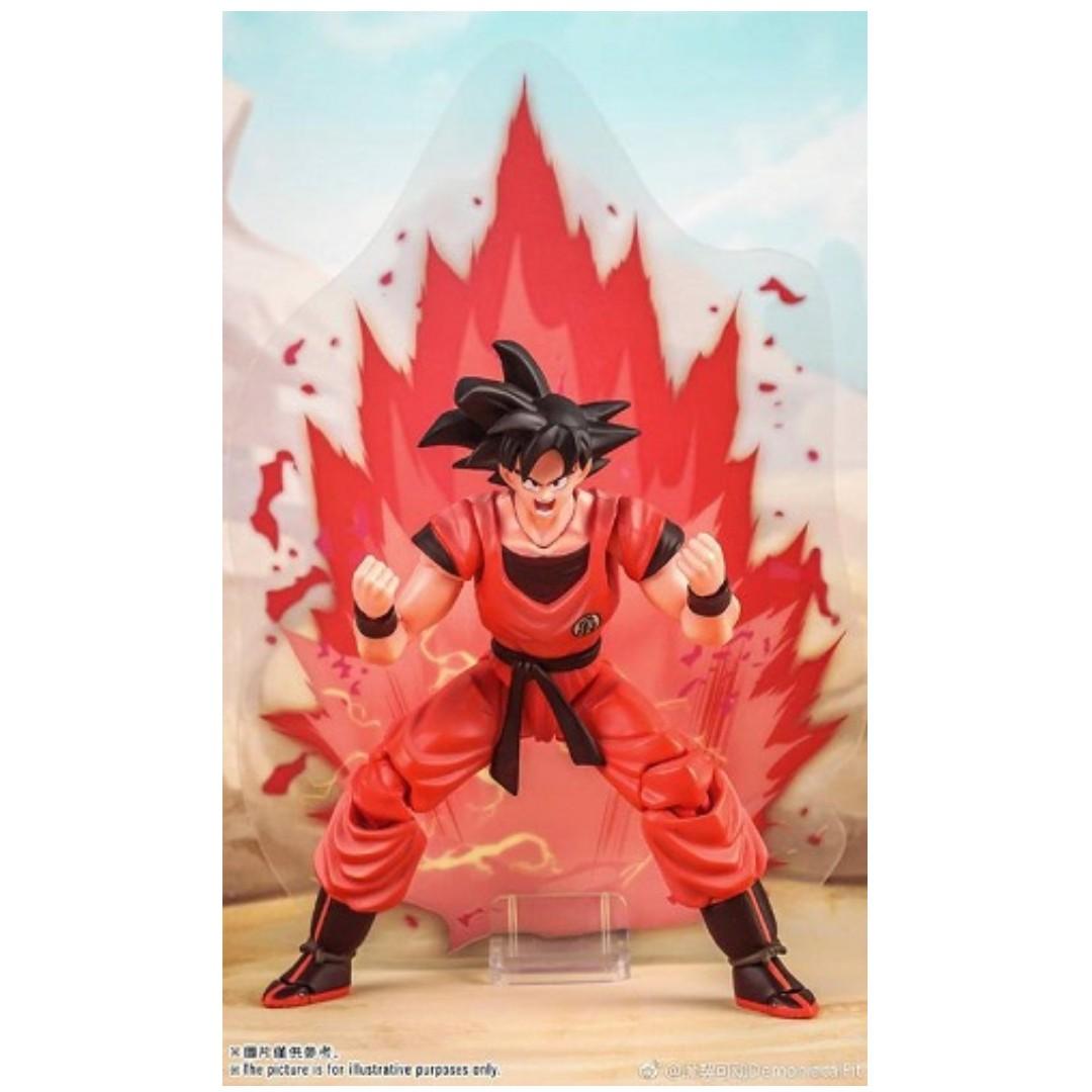 Demoniacal fit Shining Soul(left) and SH Figuarts SSGSS Kaioken Goku  (right) : r/SHFiguarts