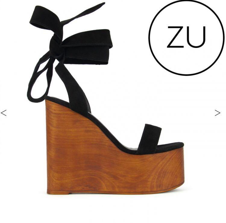 Spree ZU Platform Wedges Women s Fashion Shoes on Carousell