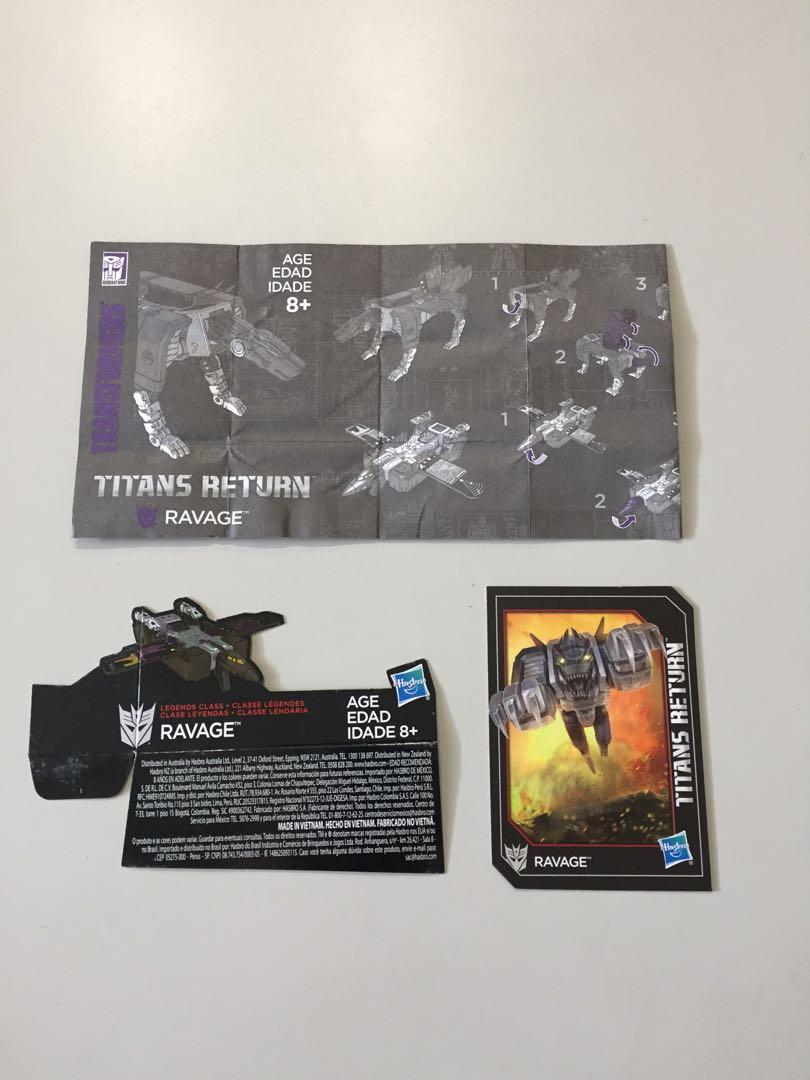 Transformers Titans Return Ravage, Hobbies & Toys, Toys & Games on ...