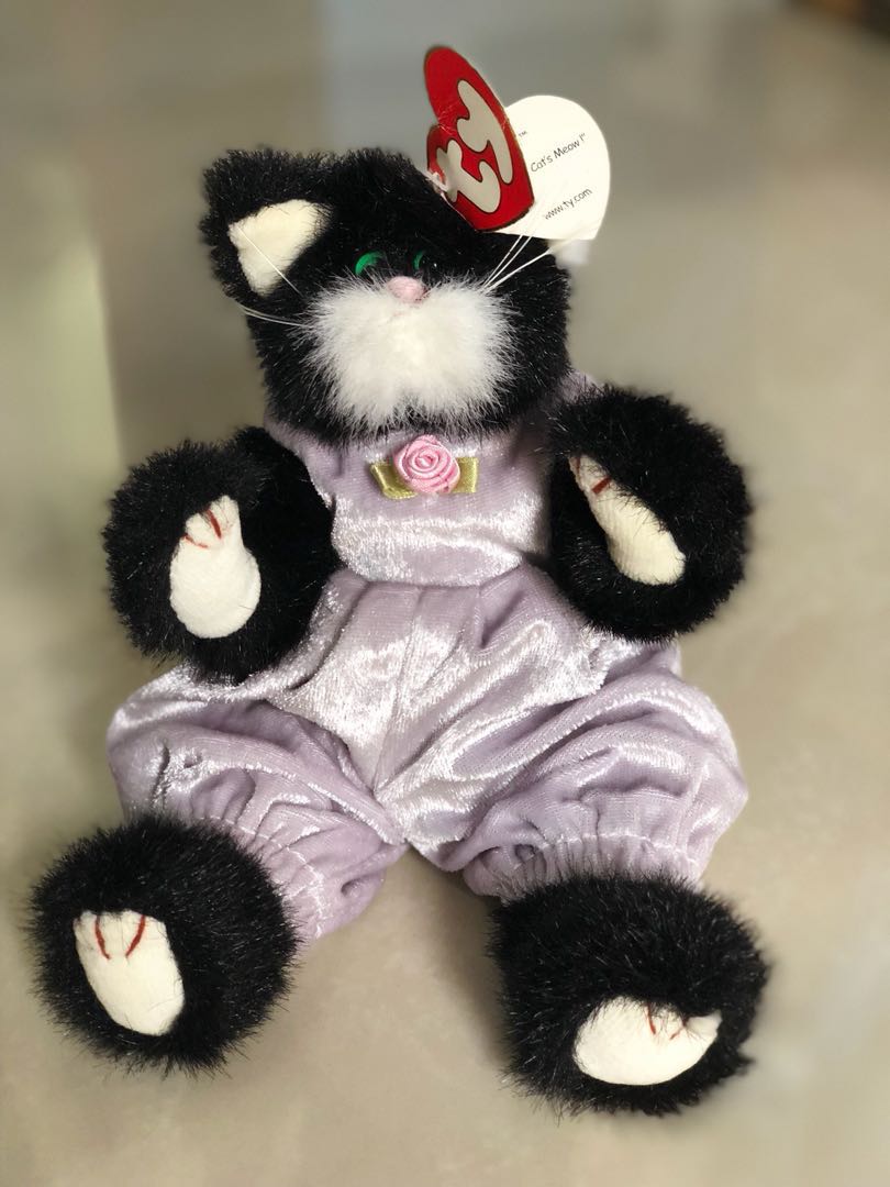 TY Beanie Babies Purrcy Babies Kids Infant Playtime on Carousell