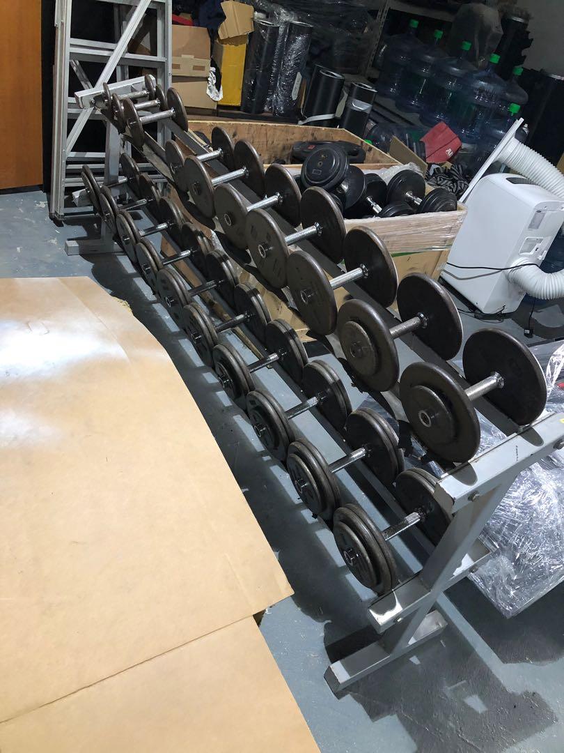 Gym weights sale for sale used