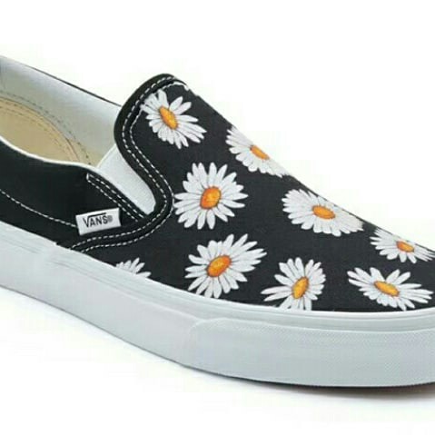 daisy vans shoes