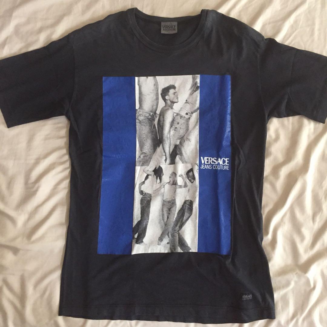 レア!VERSACE JEANS COUTURE bruce weber Tee レア!VERSACE JEANS COUTURE bruce weber Tee