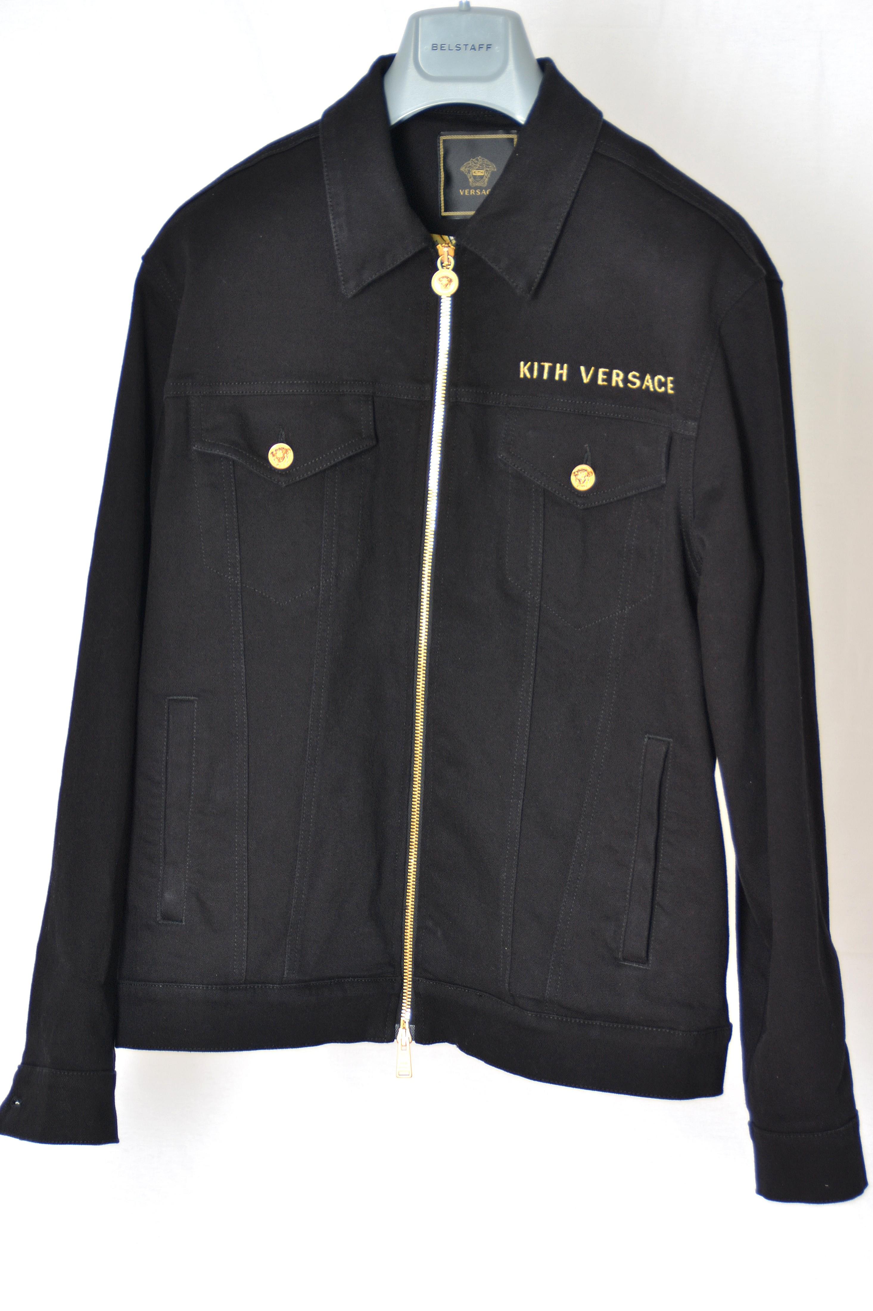 kith versace jean jacket