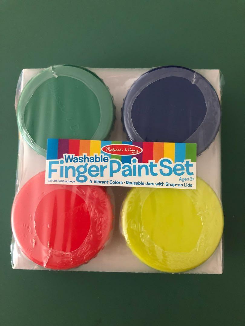 melissa and doug finger paint