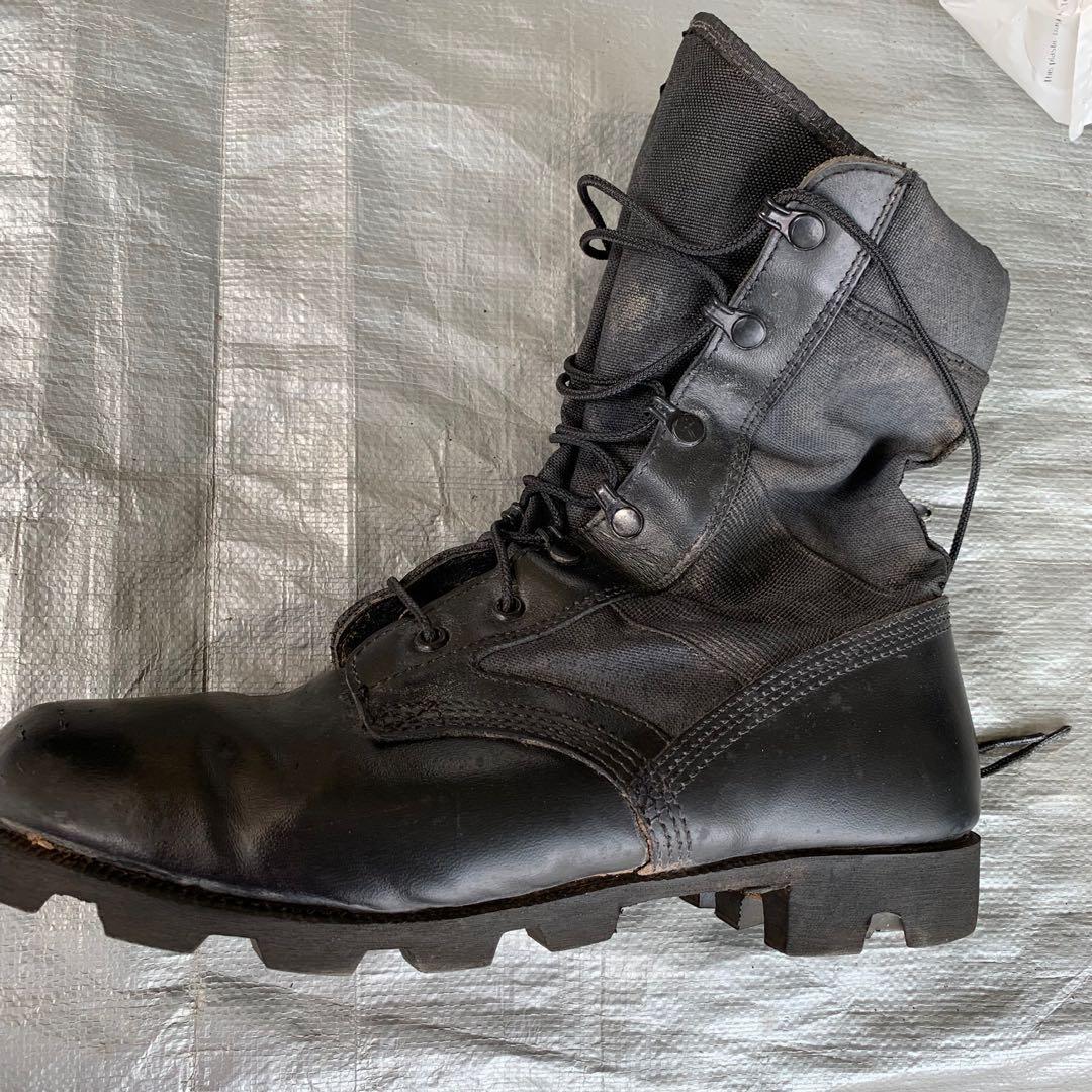 Wellco Peruana Army Boots US 9, Men's Fashion, Footwear, Boots on Carousell