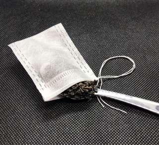 10 cotton tea bags